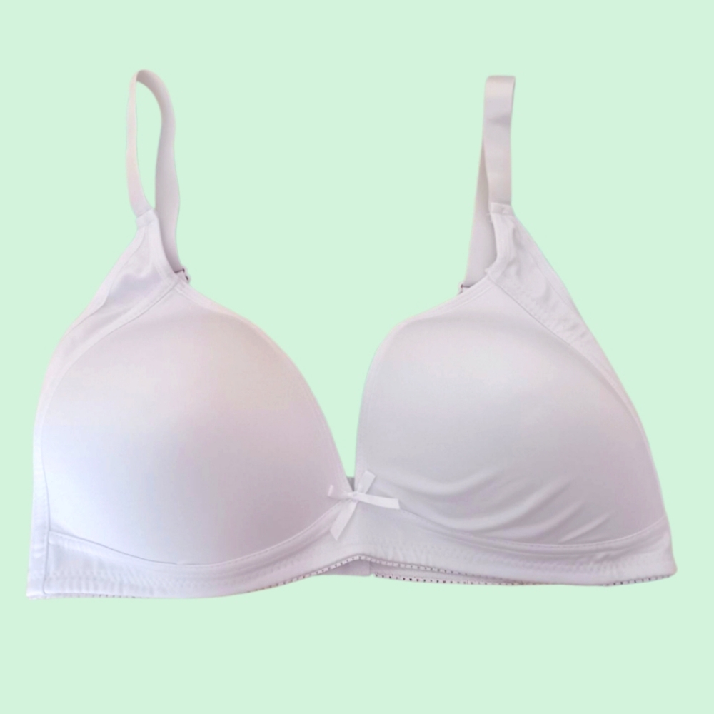 Carrie Amber White Bra